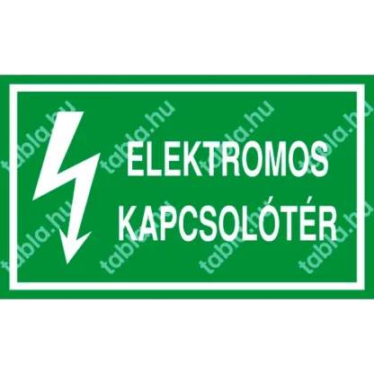 Elektromos kapcsolótér matrica / tábla