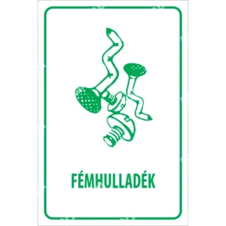 Fémhulladék matrica