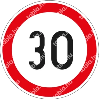 30 km/h matrica