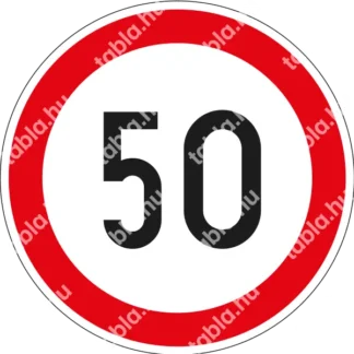 50 km/h matrica