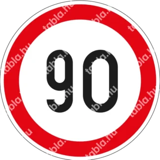 90 km/h matrica