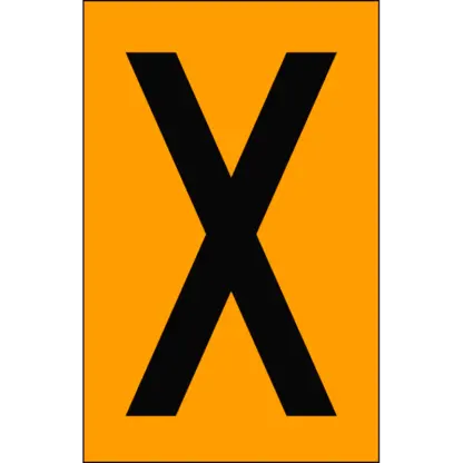 X lap (a cserélhető ADR/RID/ADN tábla eleme)