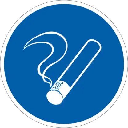 Dohányzóhely matrica (piktogram)