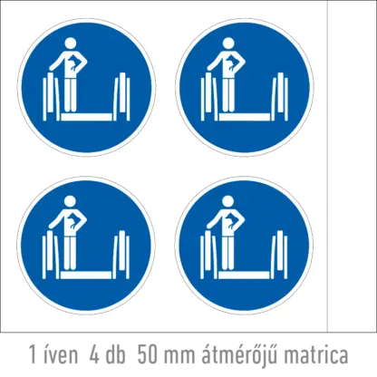 Kisállatát vegye ölbe! matrica (piktogram)