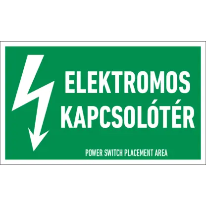 Elektromos kapcsolótér matrica / tábla