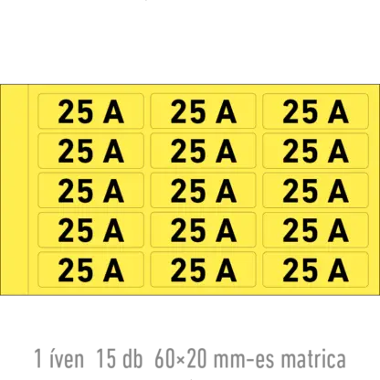 25 A matrica