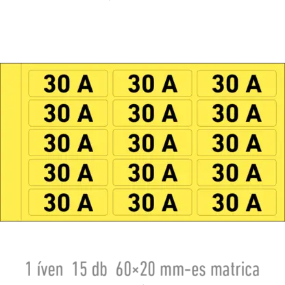 30 A matrica