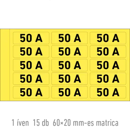 50 A matrica