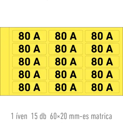 80 A matrica