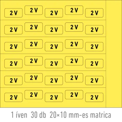 2 V matrica