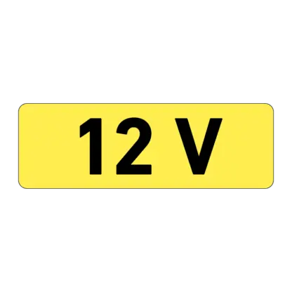 12 V matrica
