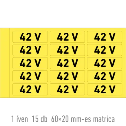 42 V matrica