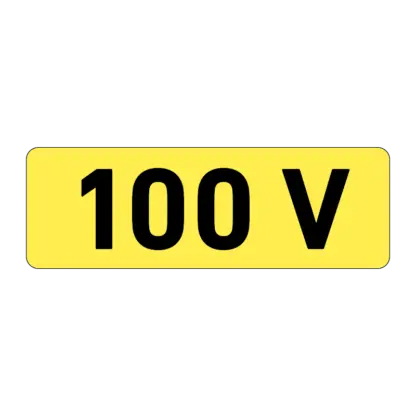 100 V matrica