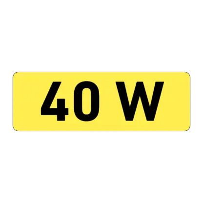 40 W matrica