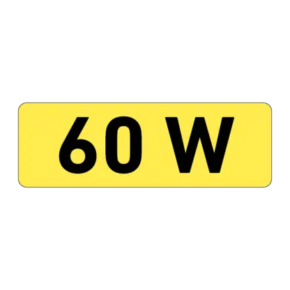 60 W matrica