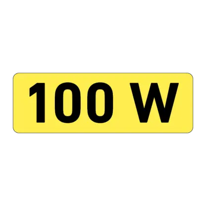 100 W matrica