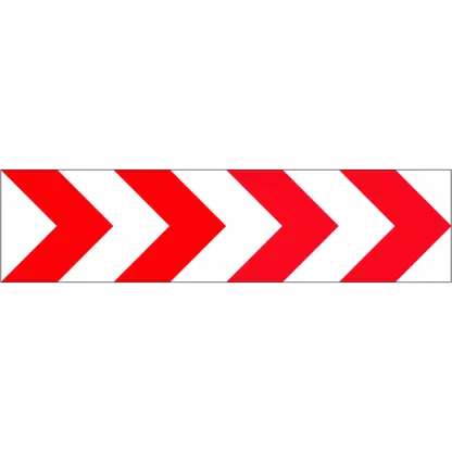 Iránytábla (jobbra) KRESZ közlekedési tábla