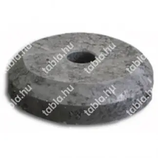 12 kg-os leterhelő talp 60-as csőhöz