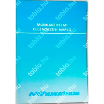 Munkavédelmi ellenőrzési napló