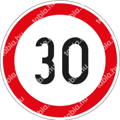 30 km/h matrica