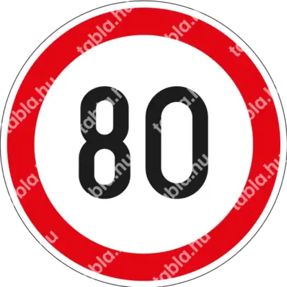 80 km/h matrica