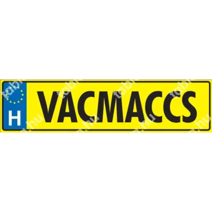 Vicces névtábla egyedi felirattal