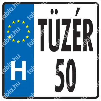 Vicces névtábla egyedi felirattal