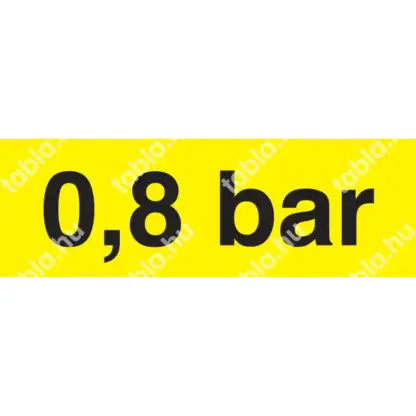 0,8 bar matrica