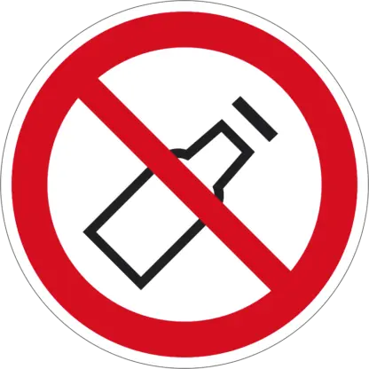 Üveget kidobni tilos! matrica (piktogram)