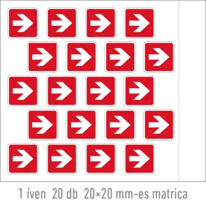 jobbra / balra matrica / tábla (piktogram)