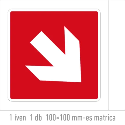 fel / le matrica / tábla (piktogram)