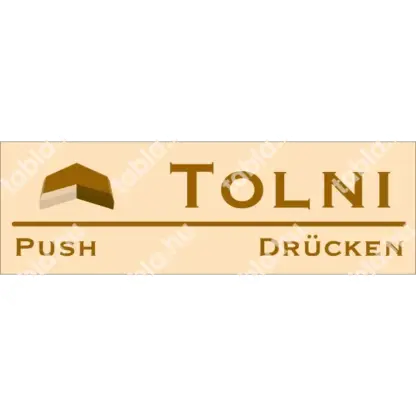 Tolni matrica / tábla (bézs/barna