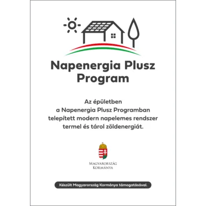 NAPENERGIA PLUSZ projekttábla