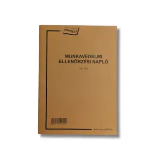 Munkavédelmi ellenőrzési napló