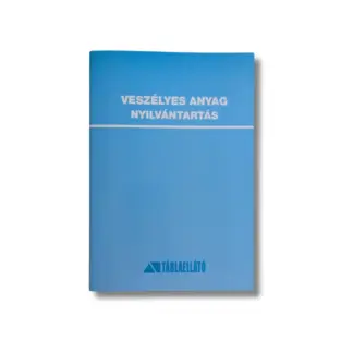 Veszélyes anyagok nyilvántartó könyve