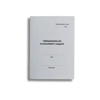 Vizsgaigazolás munkavédelmi vizsgáról