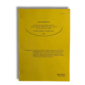 Jegyzőkönyv: Hegesztő áramforrások és tartozékaik időszakos biztonsági felülvizsgálatáról