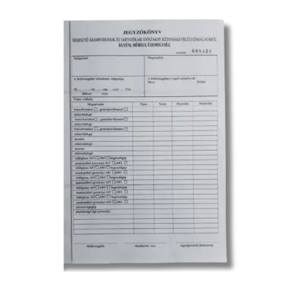 Jegyzőkönyv: Hegesztő áramforrások és tartozékaik időszakos biztonsági felülvizsgálatáról - Image 2