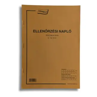 Ellenőrzési napló