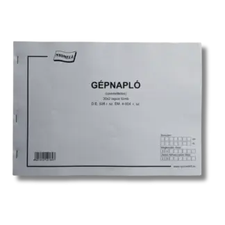 Gépnapló
