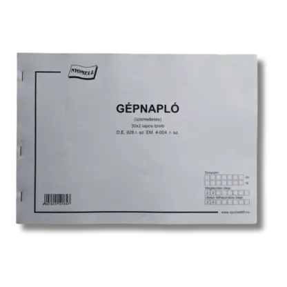 Gépnapló
