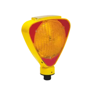 Villogó figyelmeztető lámpa (napelemes)