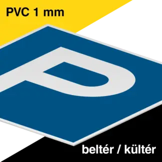 Egyedi kemény PVC tábla tervezése