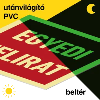 Egyedi utánvilágító tábla tervezése