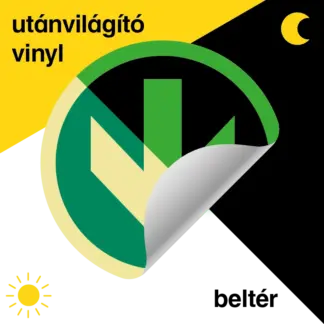 Egyedi utánvilágító matrica tervezése